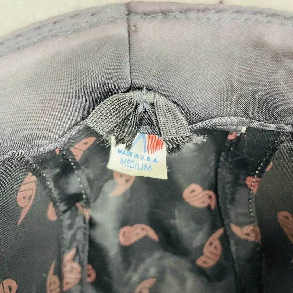 RARE Vintage 80s LOS ANGELES Raiders AJD Suede M Cowboy Western Embroidered Hat - Picture 8 of 12